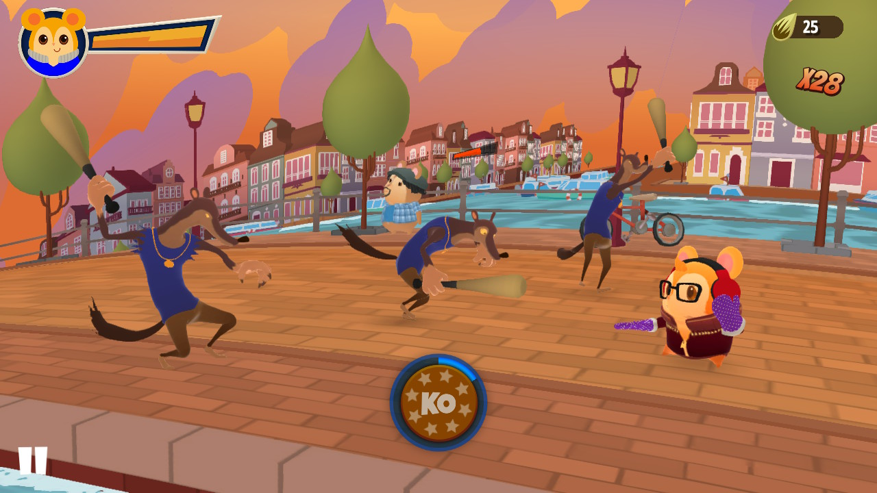 Illustration for article titled Hamsterdam Is The Perfect Name For This Bite-Sized Brawler